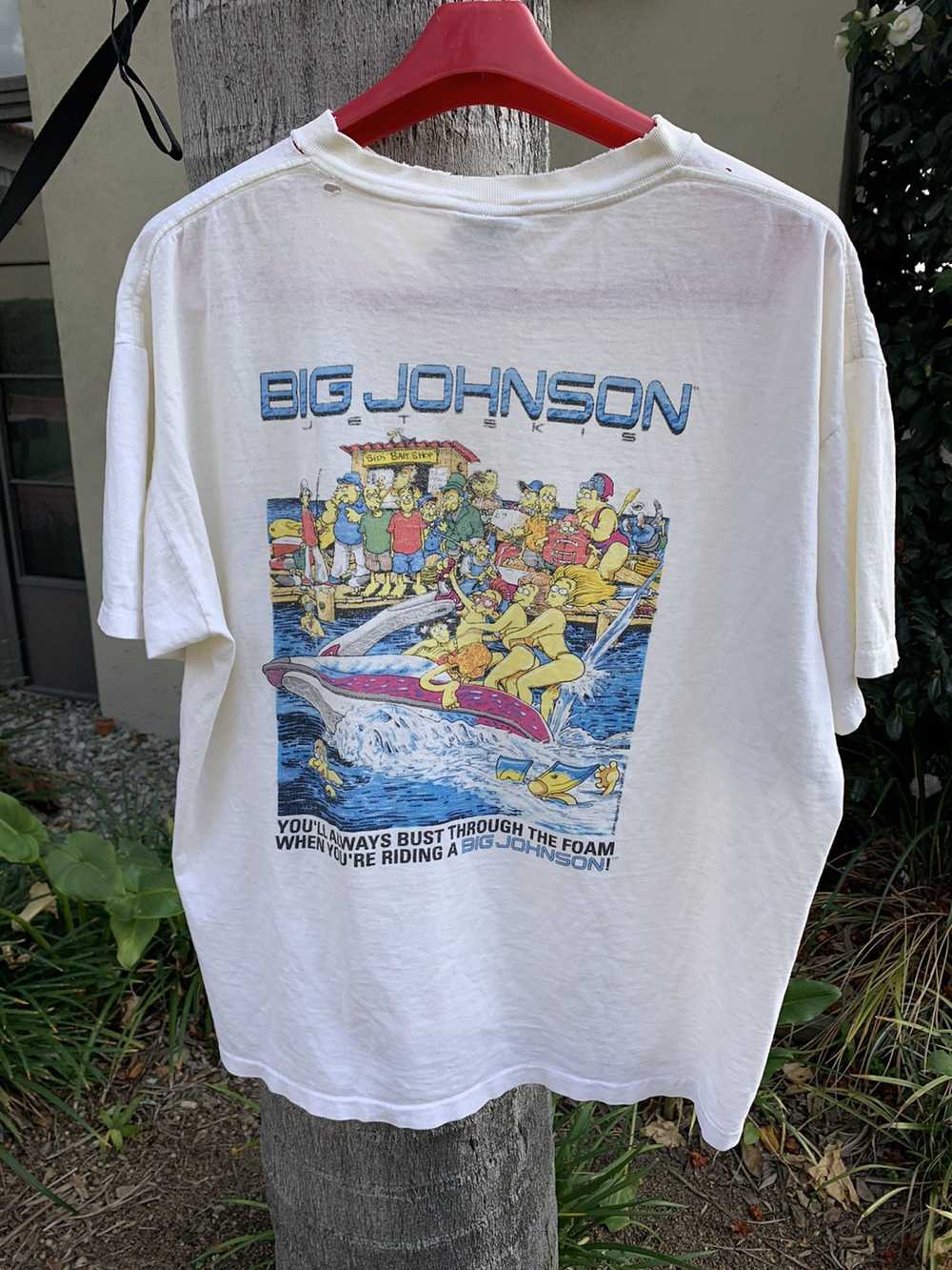 Vintage *Funny* Big Johnson Vintage Tee - image 4