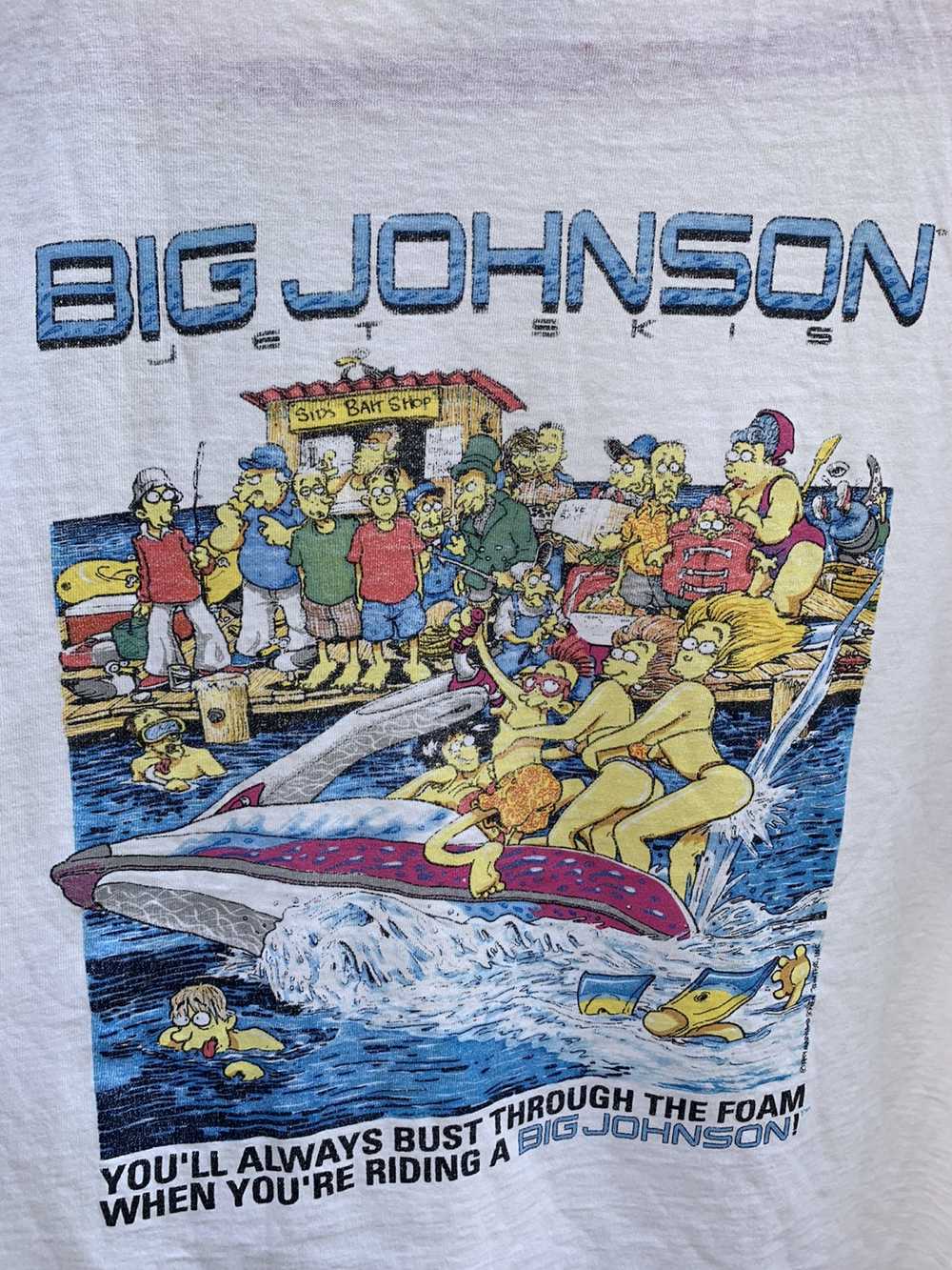 Vintage *Funny* Big Johnson Vintage Tee - image 5