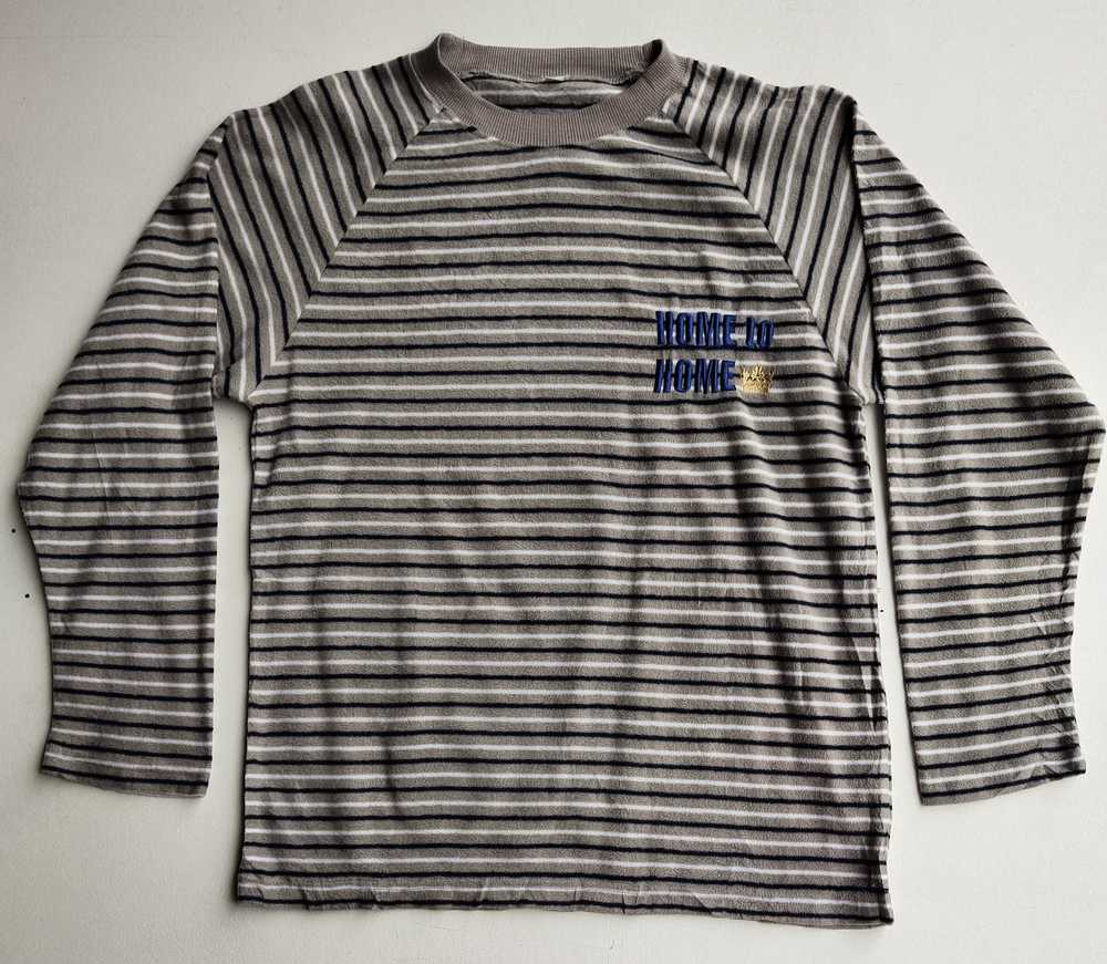 Designer × Streetwear Home to Home Striped Sweats… - image 1