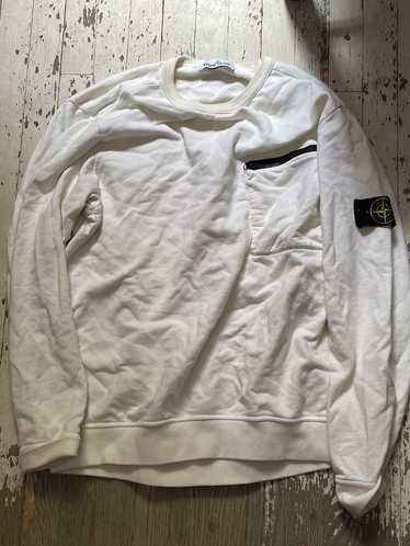 Stone Island Stone Island Zipper Patch Sweater - image 1