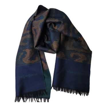 Yves Saint Laurent Anneaux de foulards wool scarf