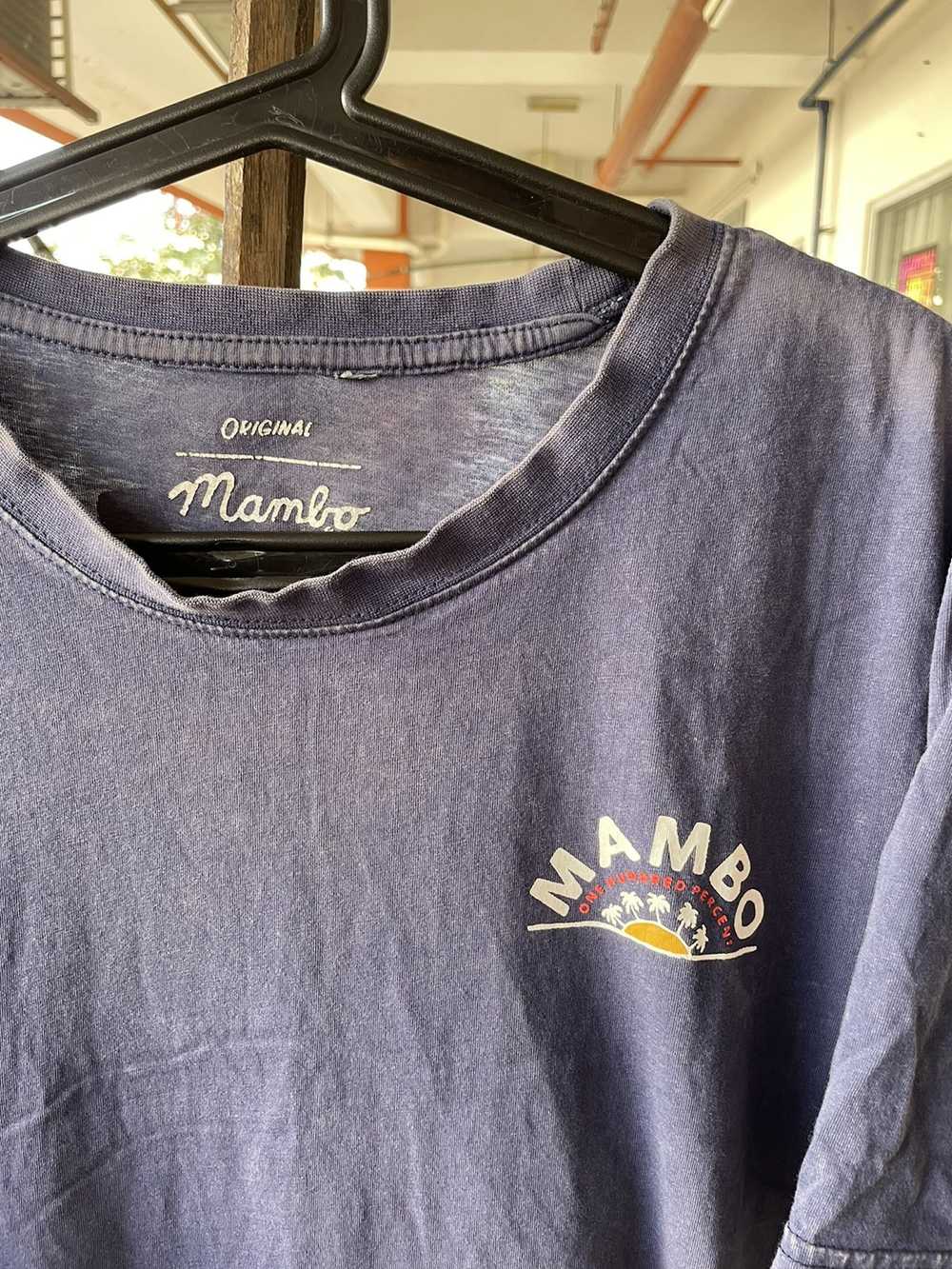 Mambo × Vintage Mambo Australia Indigo Dye Tee T-… - image 3