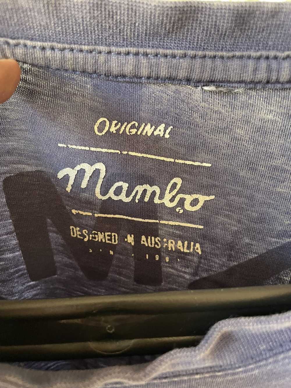 Mambo × Vintage Mambo Australia Indigo Dye Tee T-… - image 5