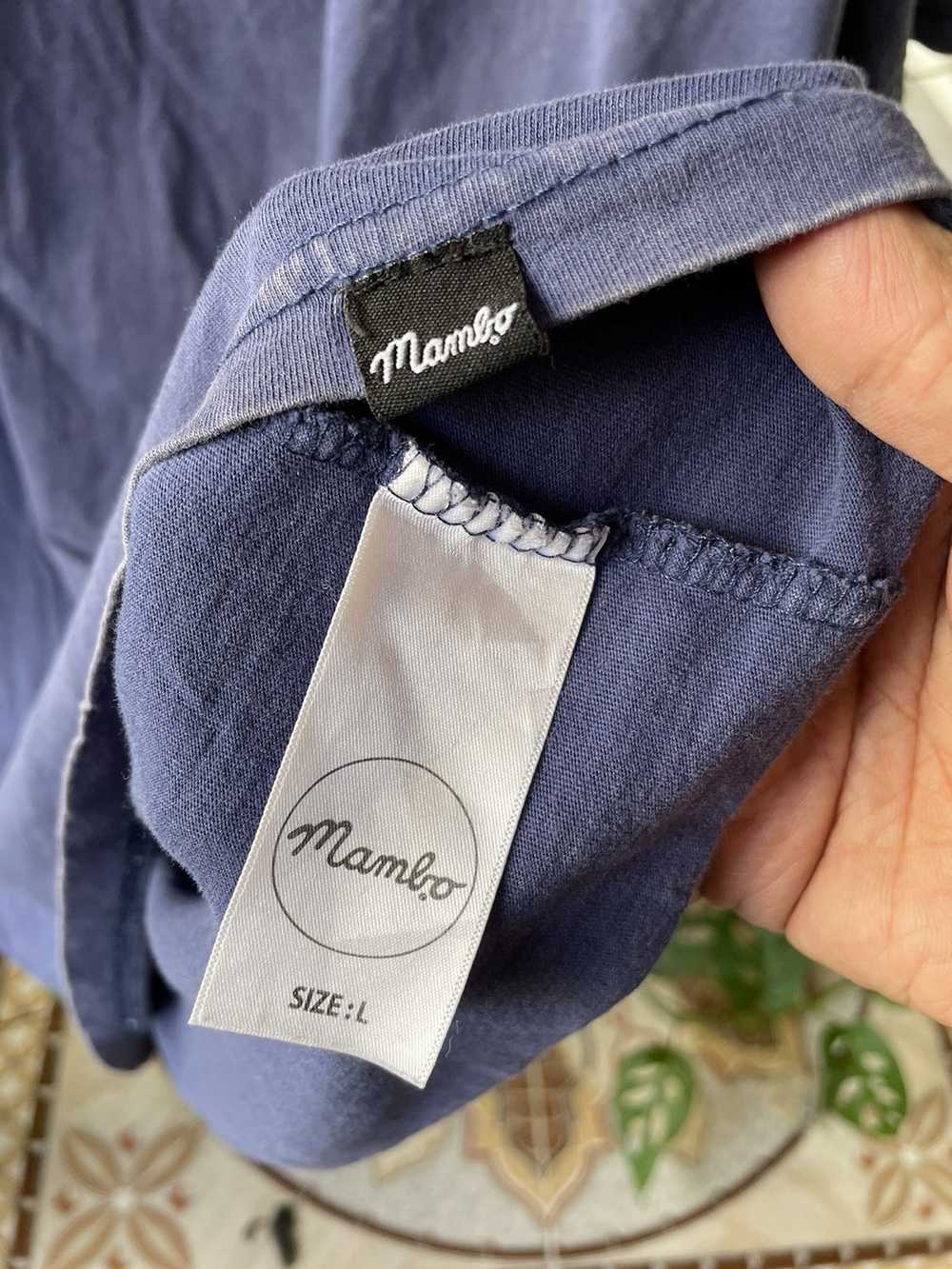 Mambo × Vintage Mambo Australia Indigo Dye Tee T-… - image 8