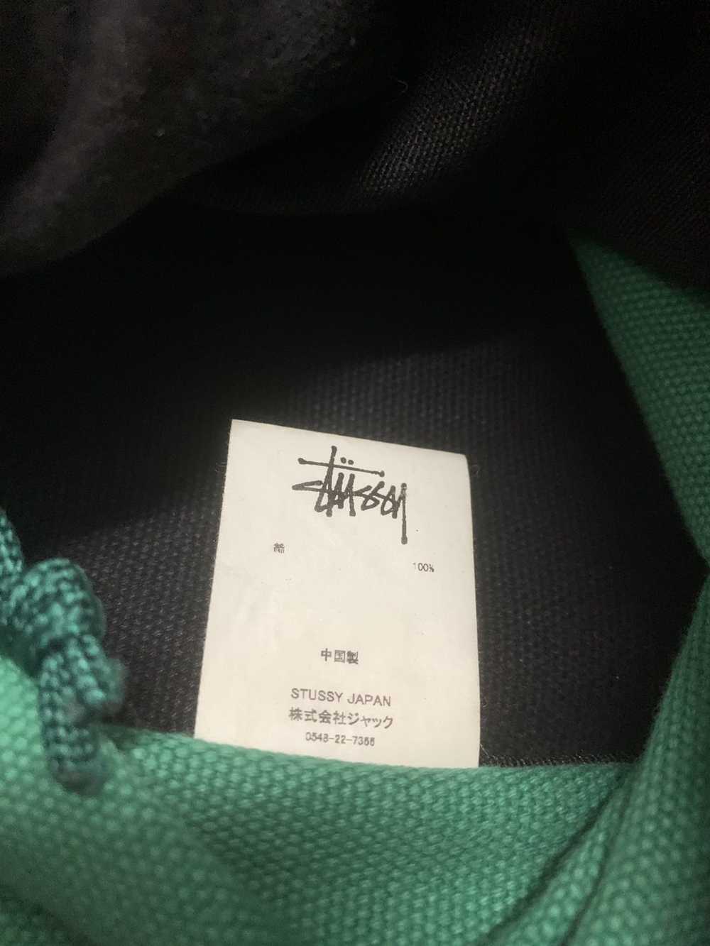 Bag × Streetwear × Stussy Stussy N4 green bucket … - image 5