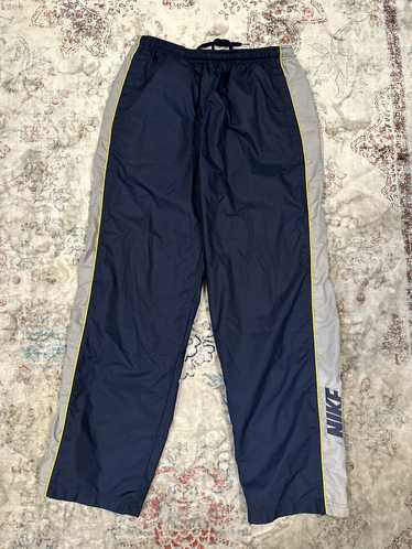 Vintage Nike Track pants Size Large Navy Blue