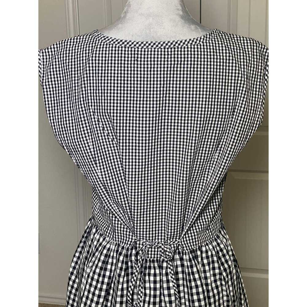 Madewell MADEWELL Tie Back Cotton Gingham 100% Co… - image 4