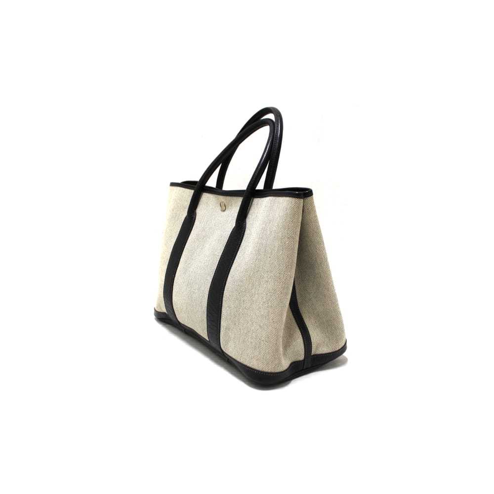 Hermès Garden Party cloth handbag - image 6
