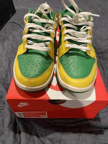 Nike Nike Dunk Low mens size 11.5 “Reverse Brazil” - image 1