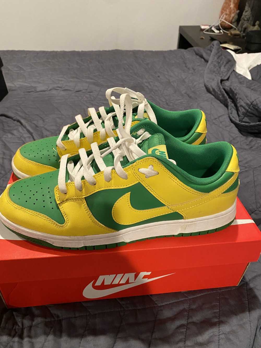 Nike Nike Dunk Low mens size 11.5 “Reverse Brazil” - image 5