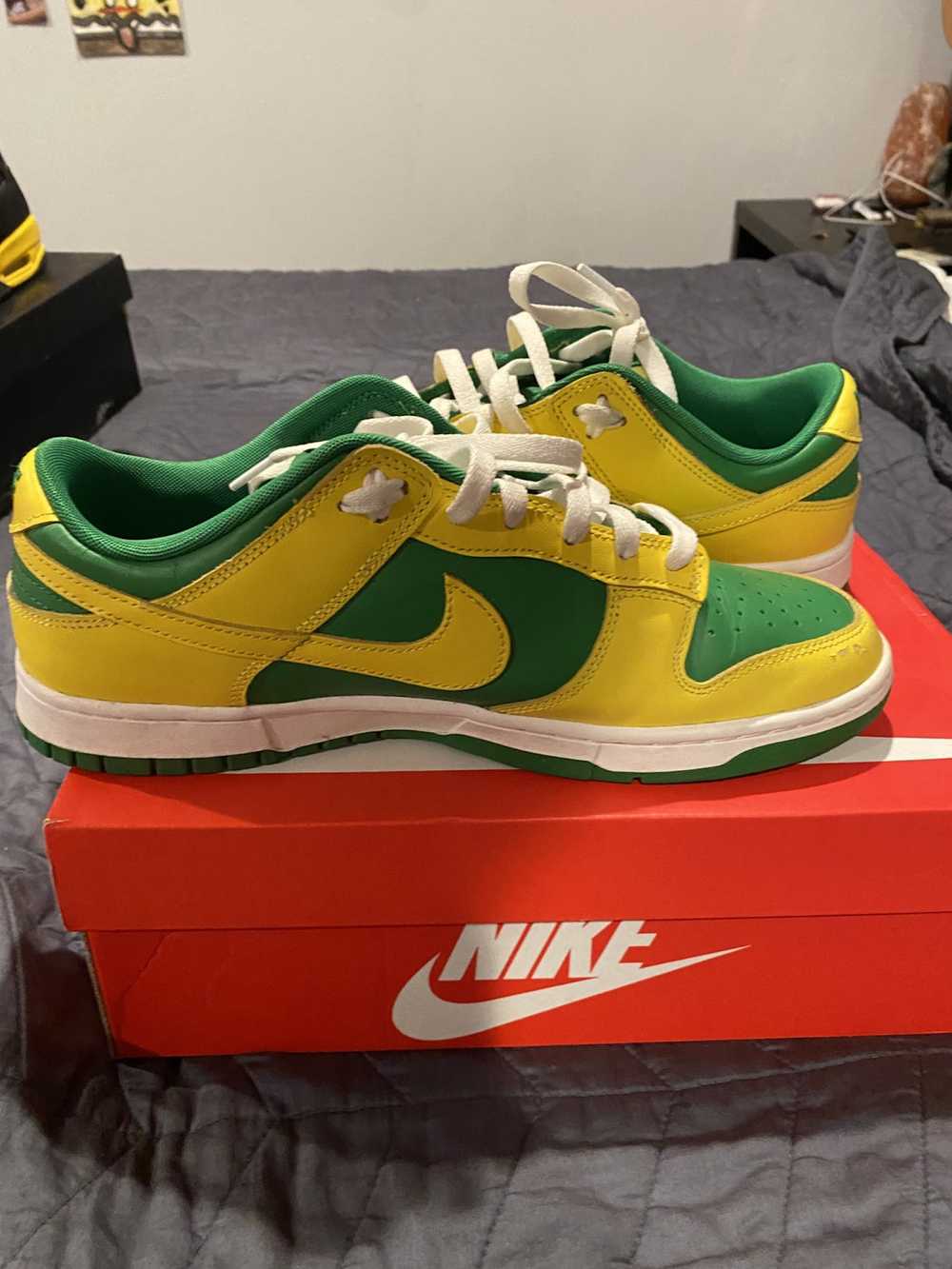 Nike Nike Dunk Low mens size 11.5 “Reverse Brazil” - image 6