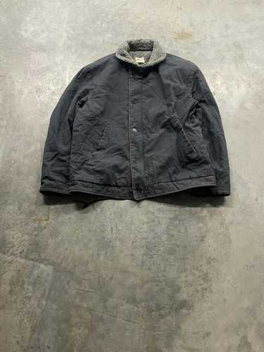 Vintage Vintage Sun Faded US Navy N1 Deck Jacket - image 1