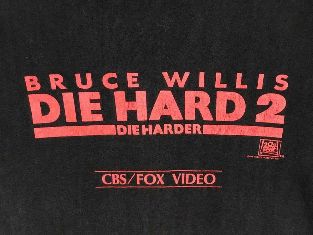 Movie × Vintage vintage 1990 Die Hard 2 Bruce Wil… - image 3