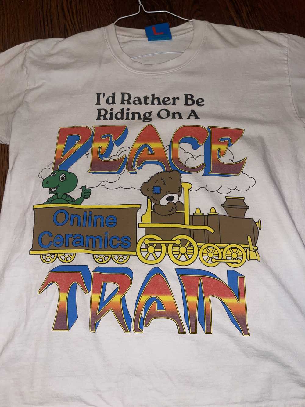 Online Ceramics Online Ceramics Peace Train Tee - image 2