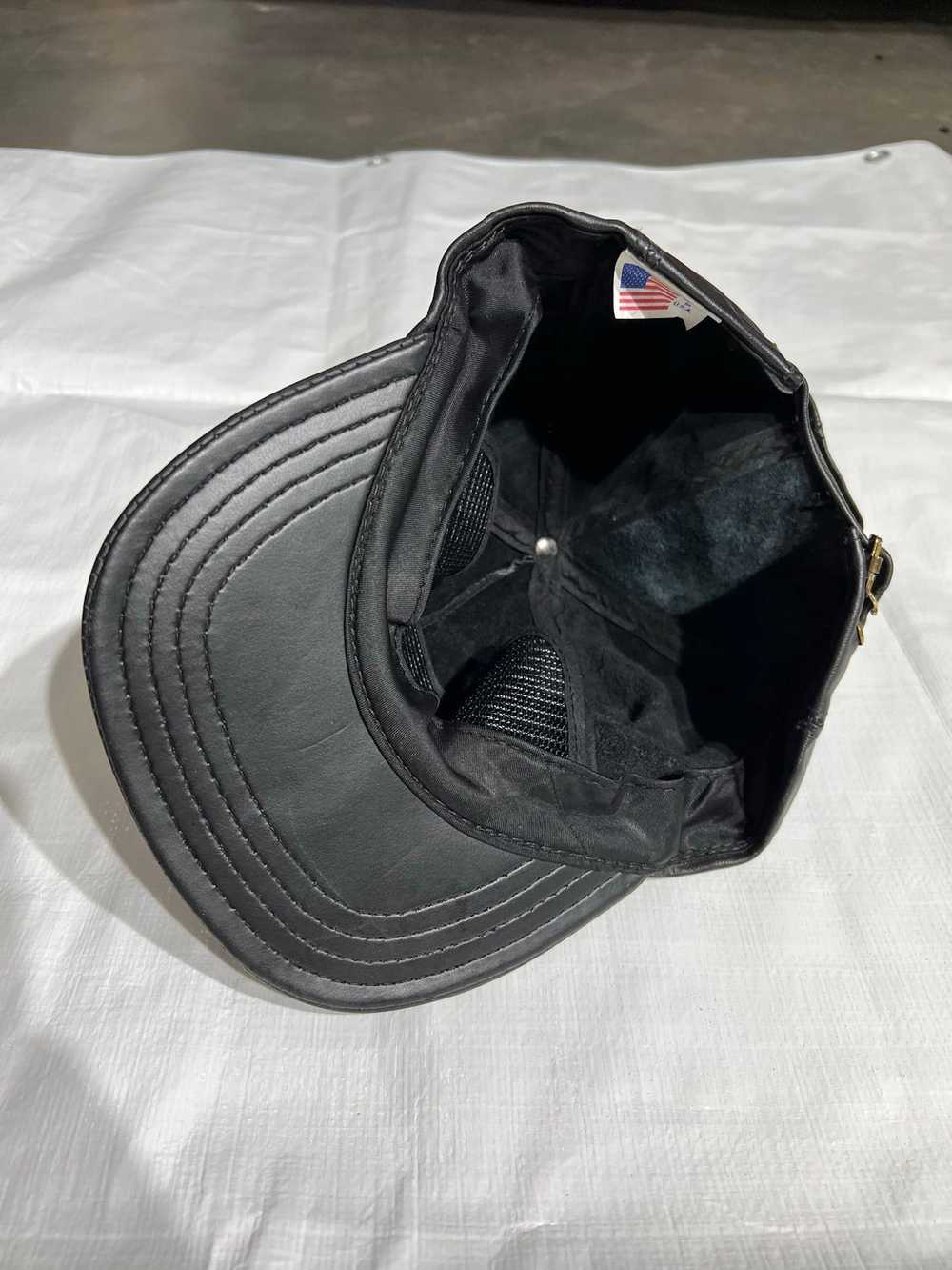 Other Vintage Leather Rolls Royce Cap - image 2