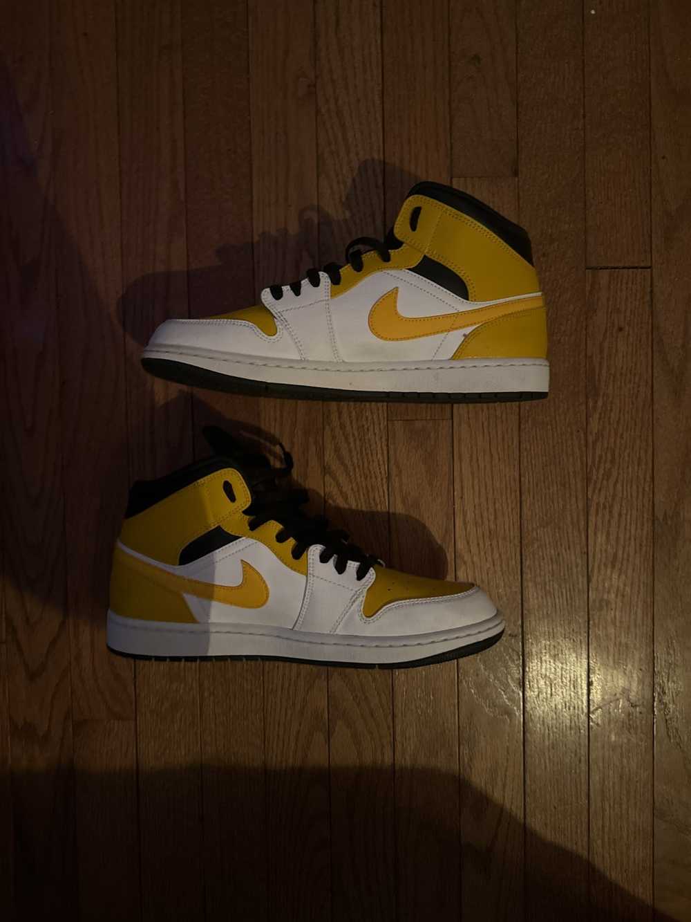 Nike Air Jordan 1 Mid 'University Gold' - image 1