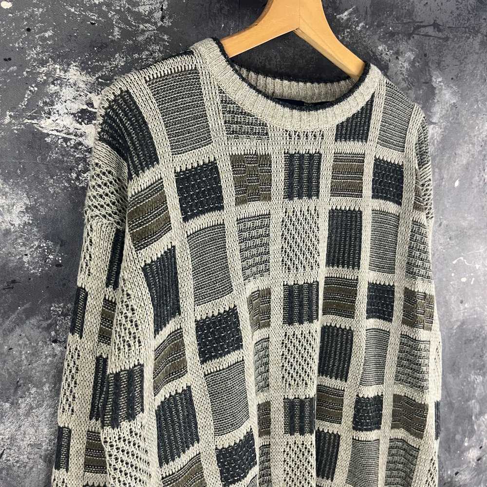 Vintage Vintage 90’s Geometric Shape sweater - image 2
