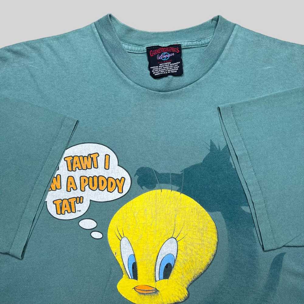 Streetwear × Vintage × Warner Bros Vtg 93 Tweety … - image 2