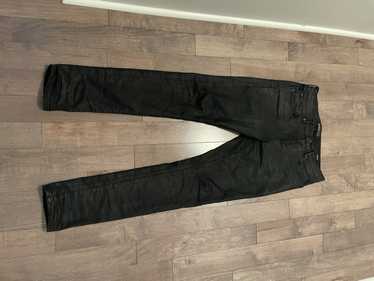 Purple Brand Jeans Mens 30x32 Black P001 Slim Fit Paint Splatter
