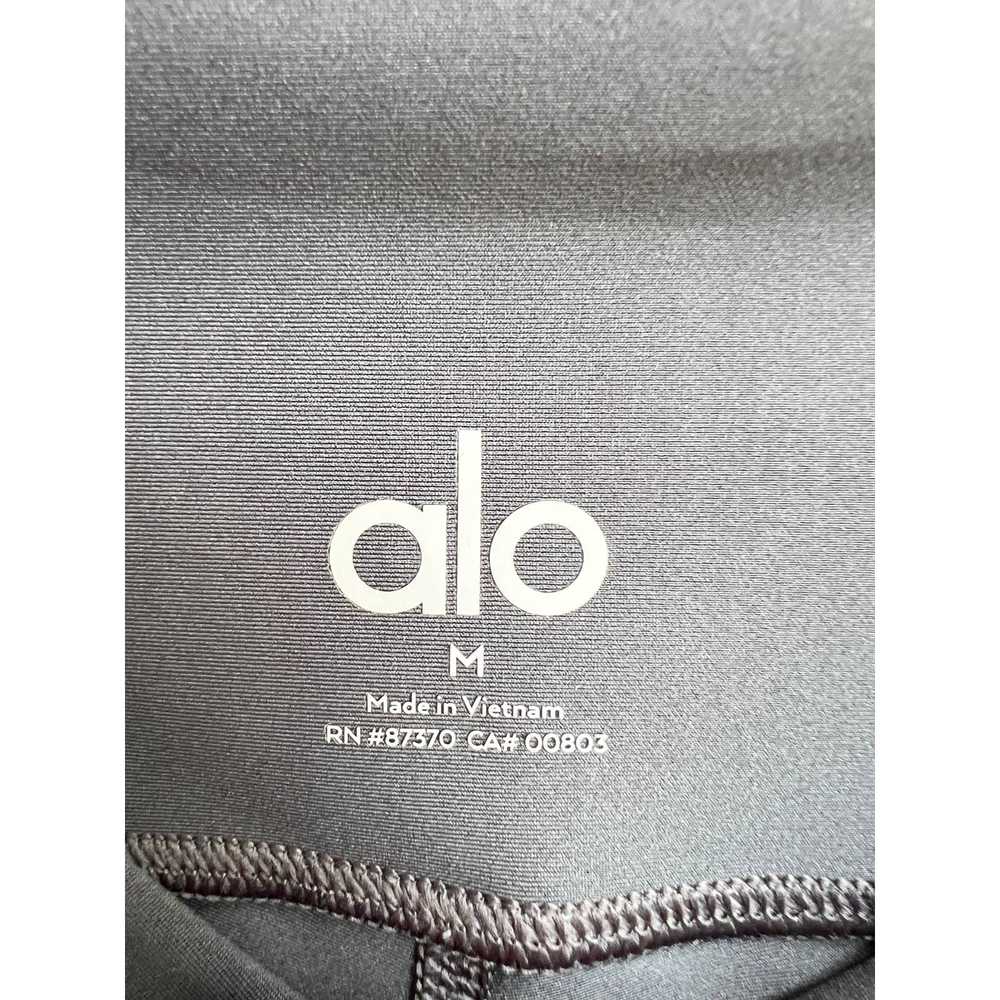 Alo Alo High Rise Wide Waistband Stretch Airbrush… - image 5