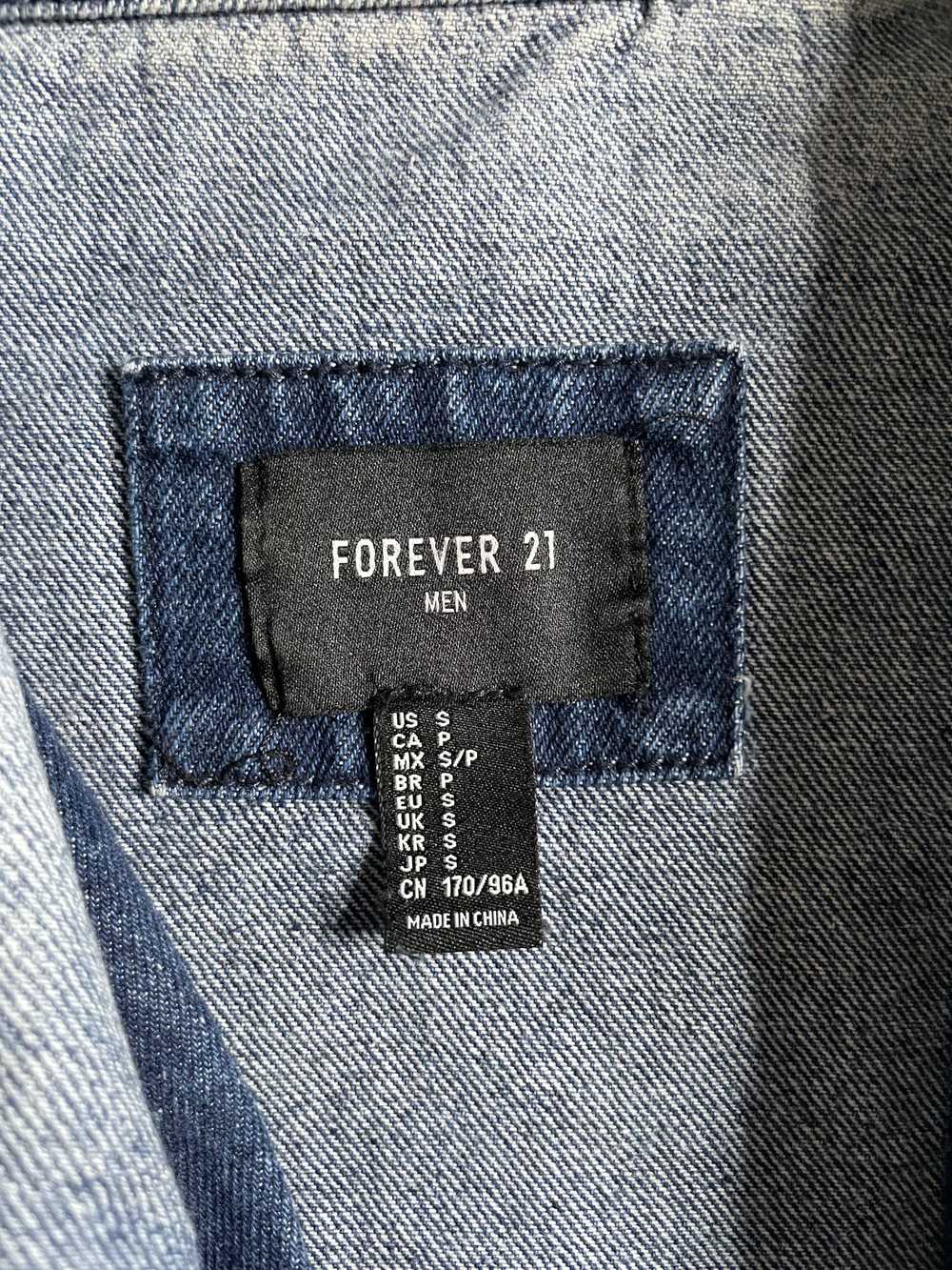 Forever 21 Forever 21 - Mockneck Denim Jacket - image 4