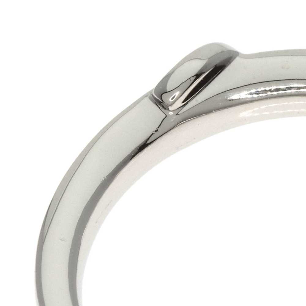 Celine CELINE~ C Diamond Ring Platinum PT1000 Wom… - image 8