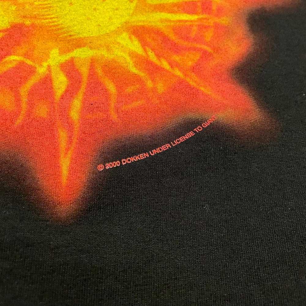 Vintage Vintage 2000 Dokken “Live from the sun” U… - image 5