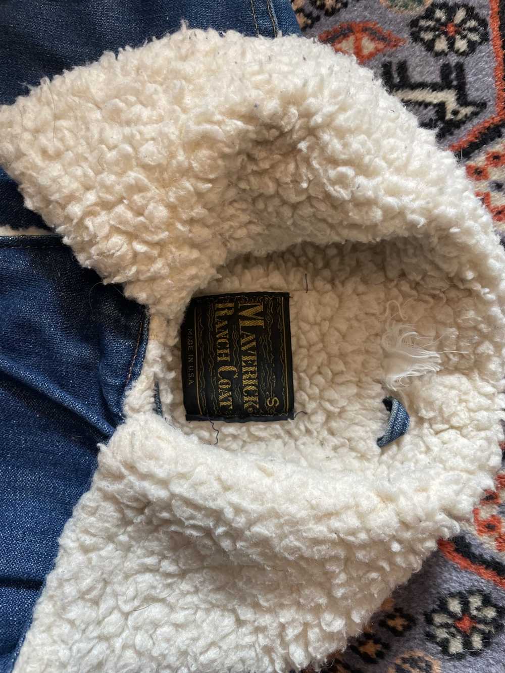 Vintage Sherpa-lined Maverick ranch coat - image 3