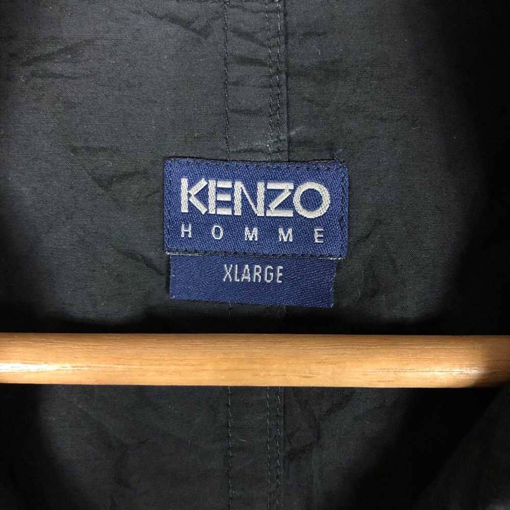 Kenzo Vintage Kenzo Sweater Windbreaker All Black… - image 6