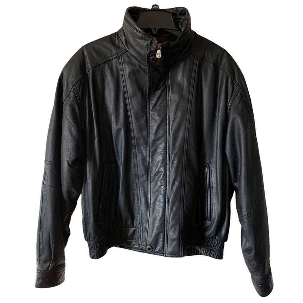 Members Only Members Only Vintage Leather Moto St… - image 1