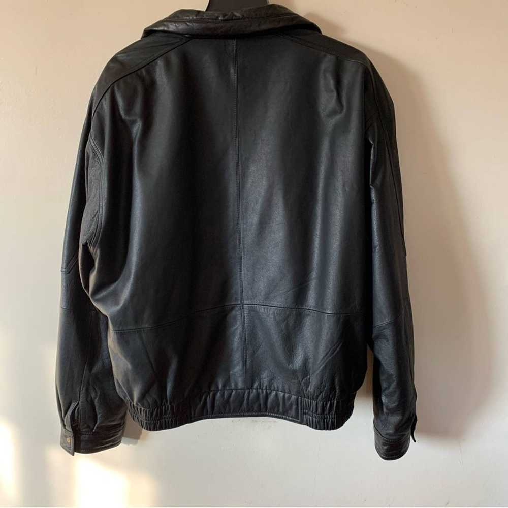 Members Only Members Only Vintage Leather Moto St… - image 2