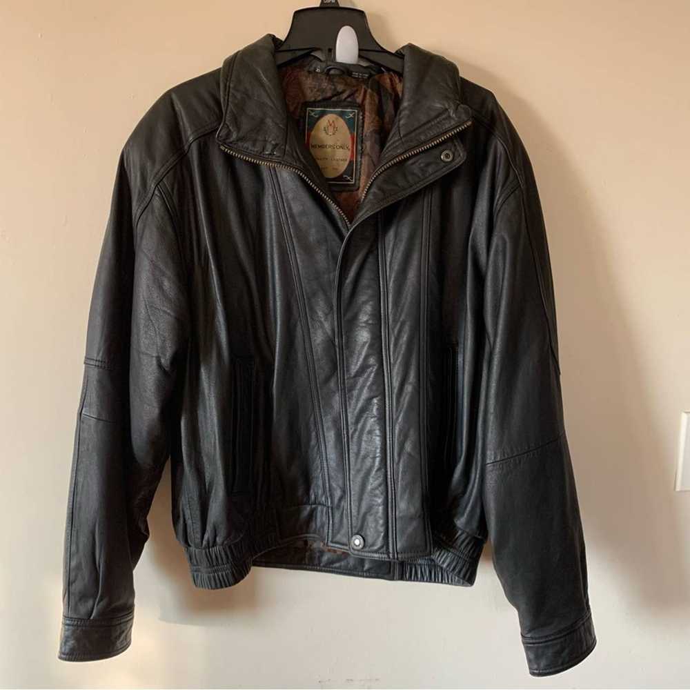Members Only Members Only Vintage Leather Moto St… - image 3