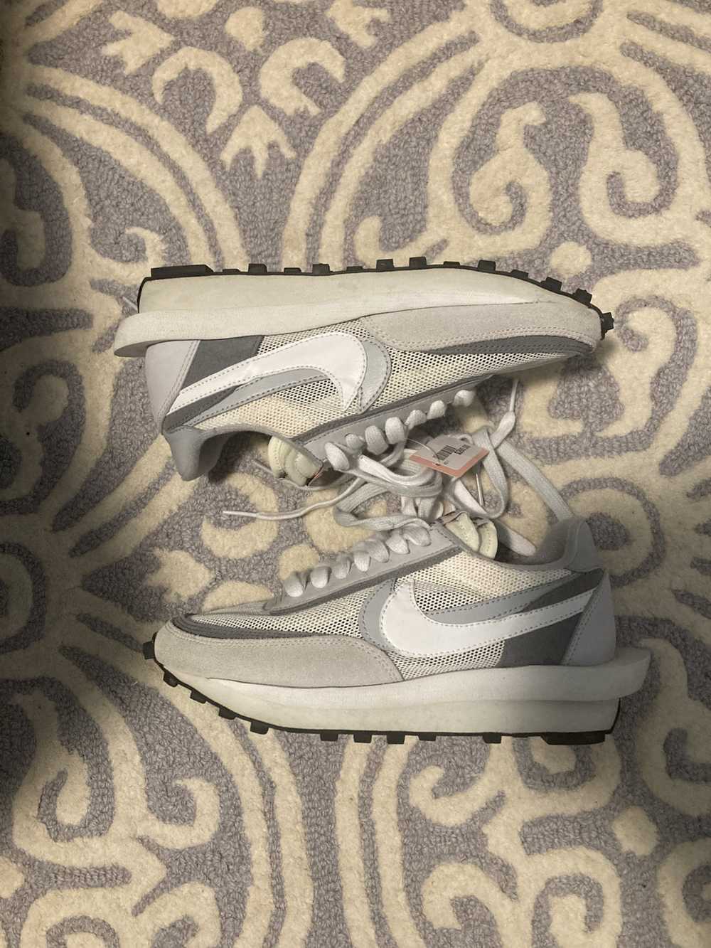 Nike × Sacai Sacai x LDV Waffle White Grey - image 2