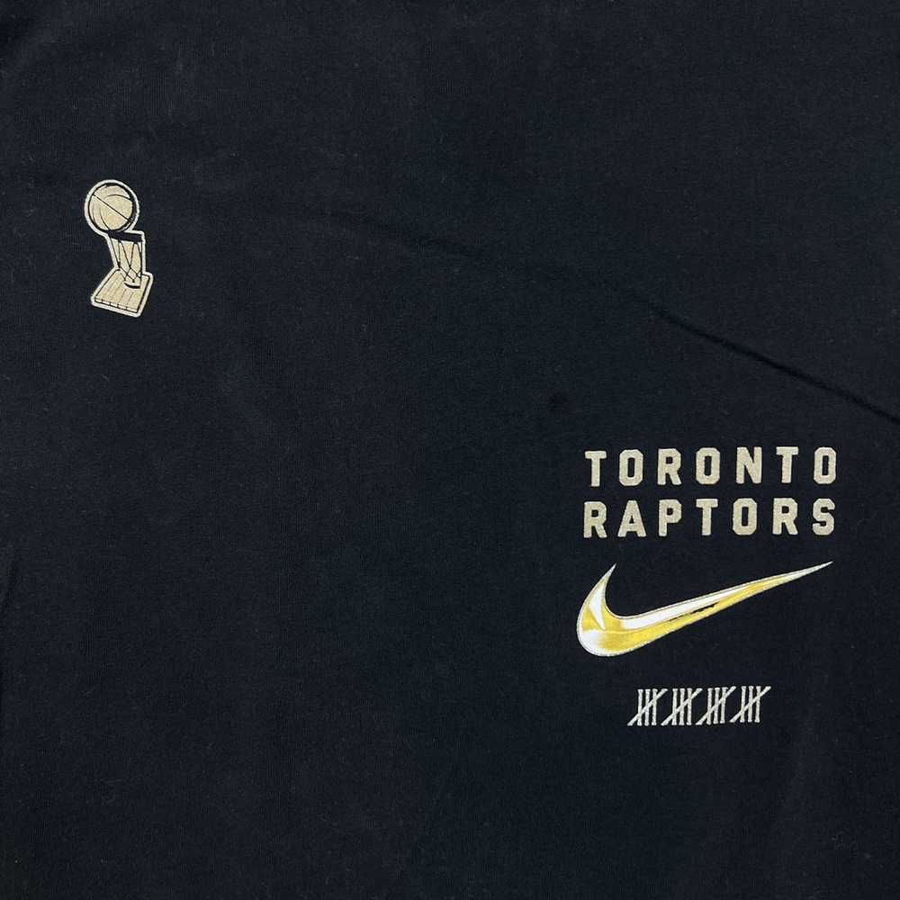 NBA × Nike × Streetwear Vintage 2019 Nike Toronto… - image 2