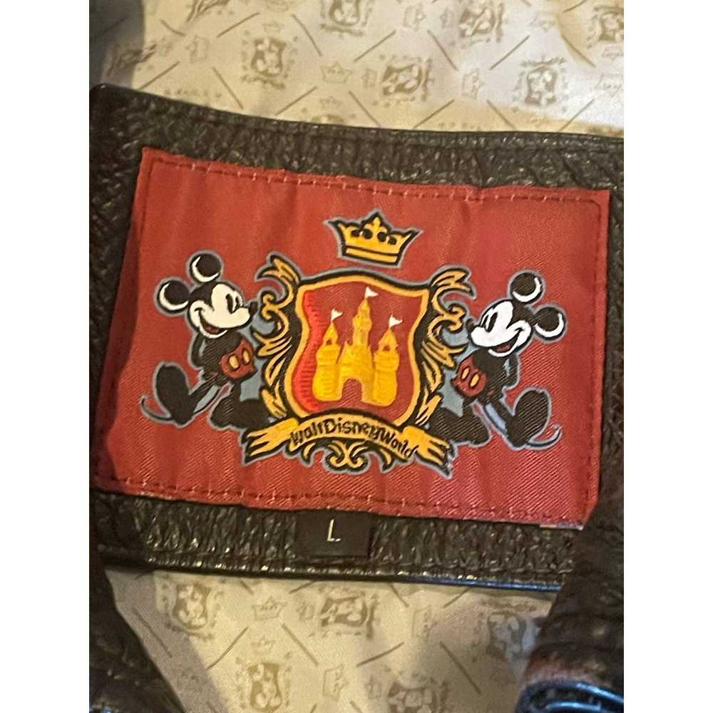 Disney Rare 2007 Disneyland California Leather Ja… - image 5