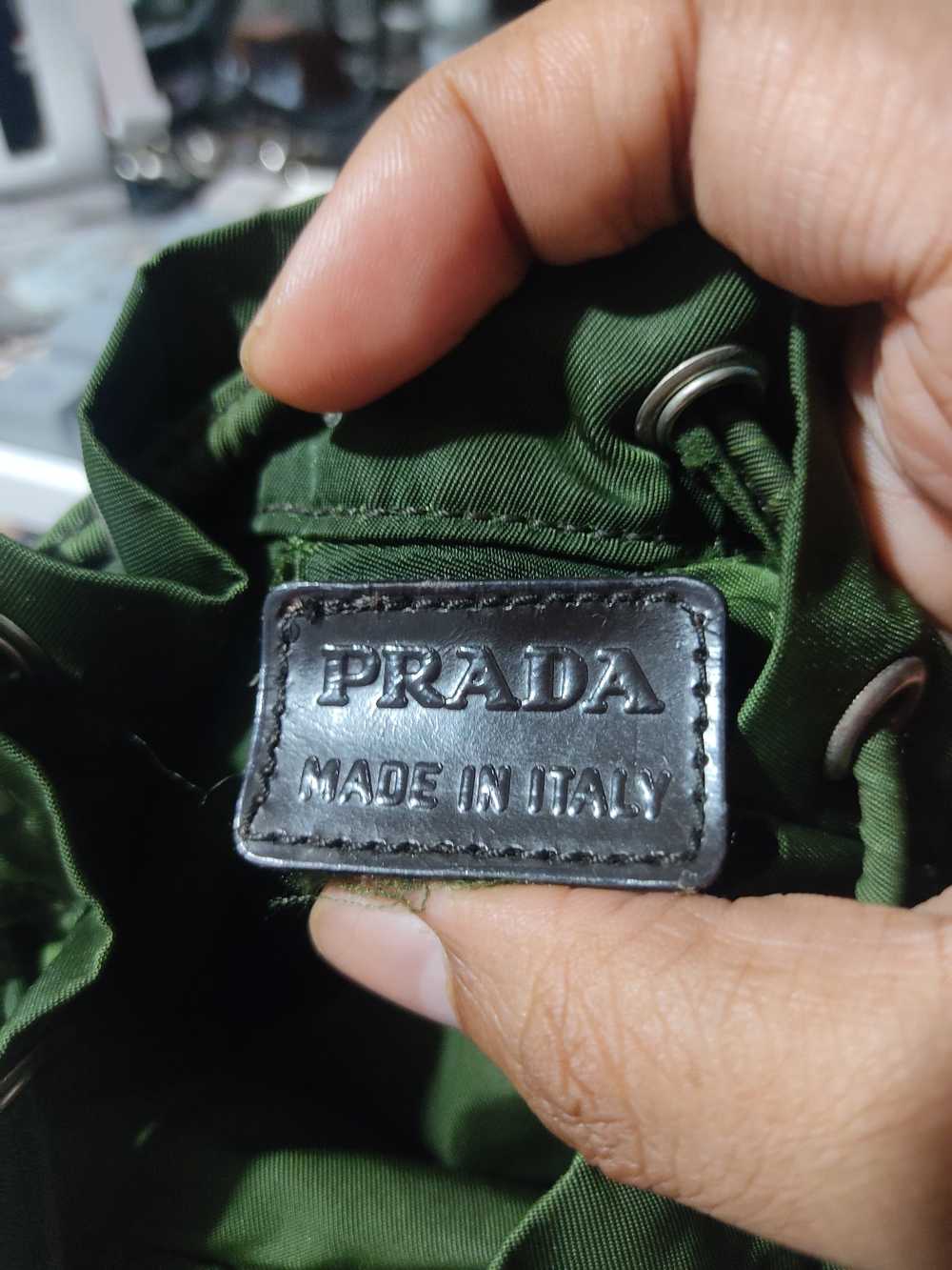 Prada Prada Tessuto Drawstring Pouch vintage - image 3