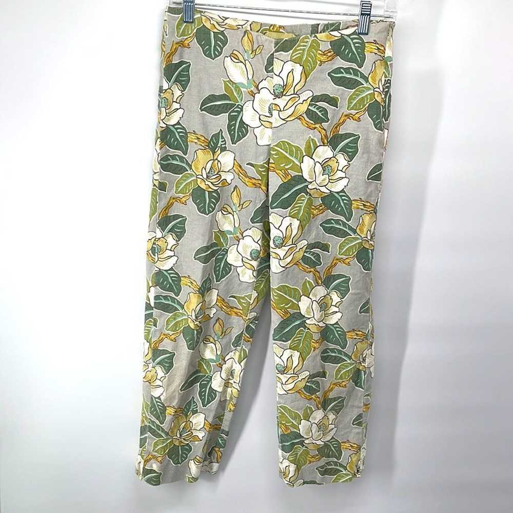 Other ISDA & Co linen floral pants trousers slack… - image 2