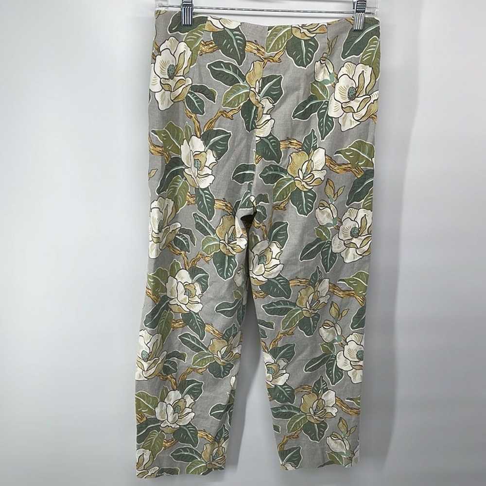 Other ISDA & Co linen floral pants trousers slack… - image 6