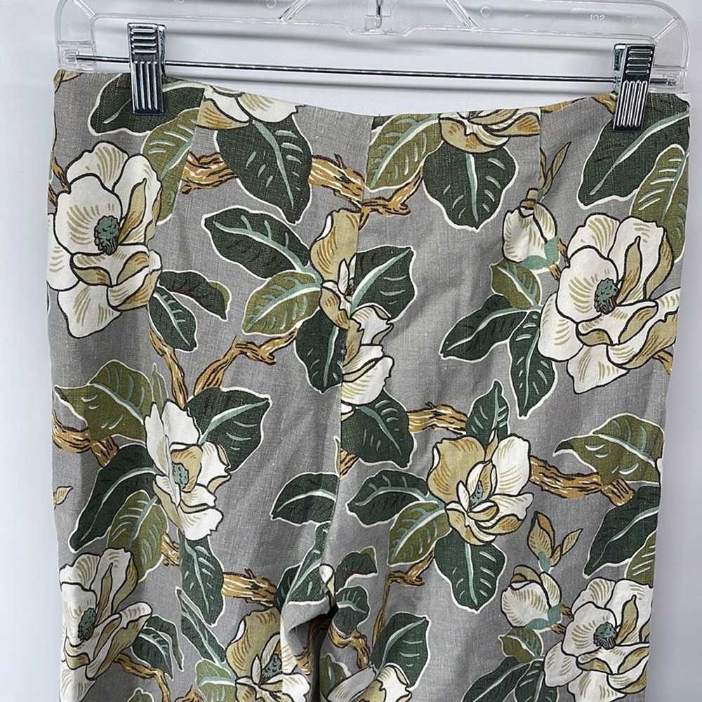 Other ISDA & Co linen floral pants trousers slack… - image 7