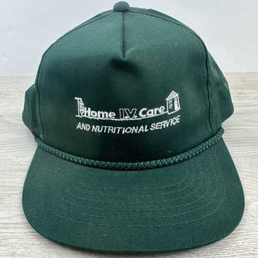 Other Home IV Care Hat Green Snapback Hat Adult S… - image 1