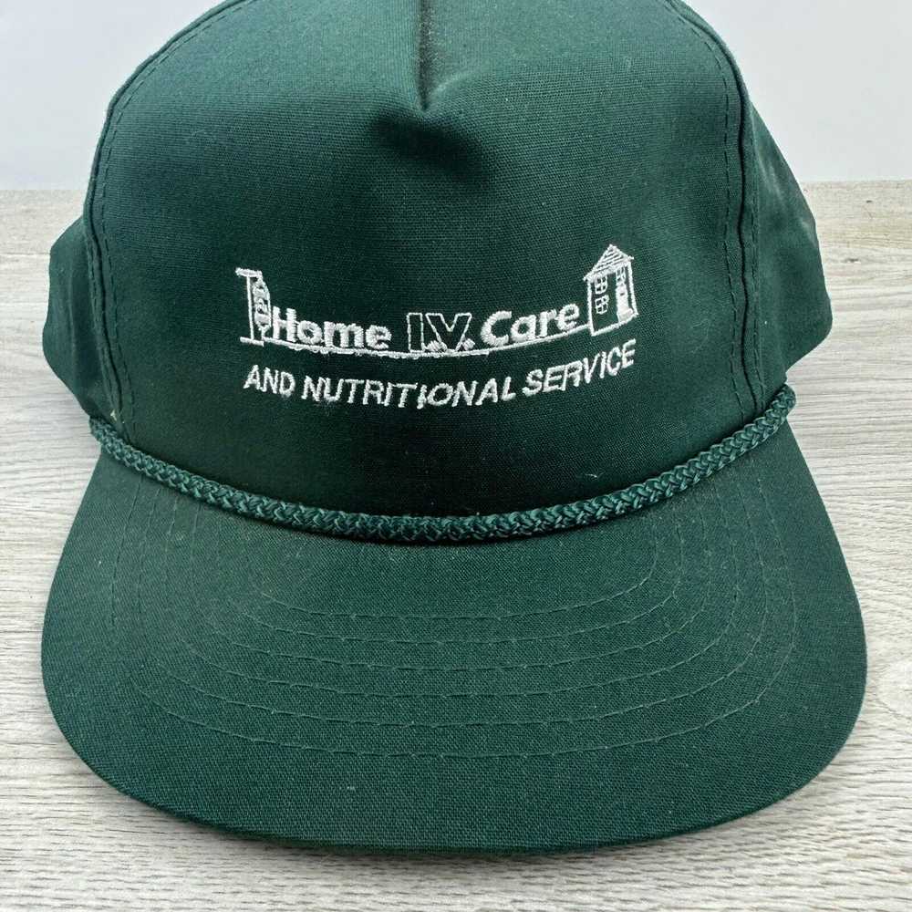Other Home IV Care Hat Green Snapback Hat Adult S… - image 3