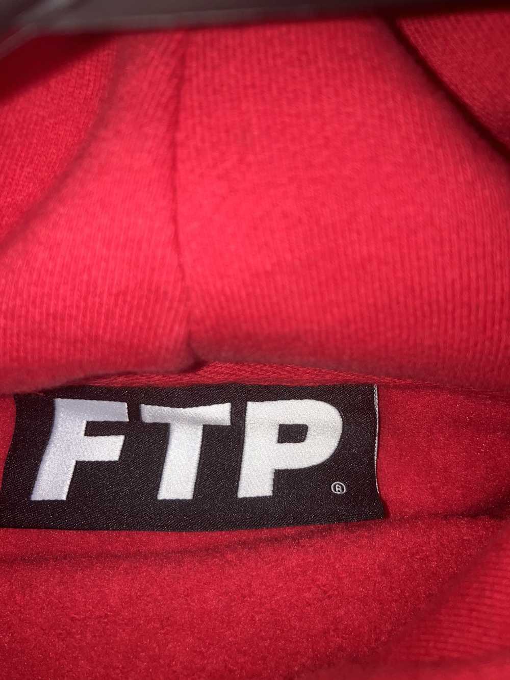 Fuck The Population FTP HOLOGRAPHIC HOODIE RED - image 5