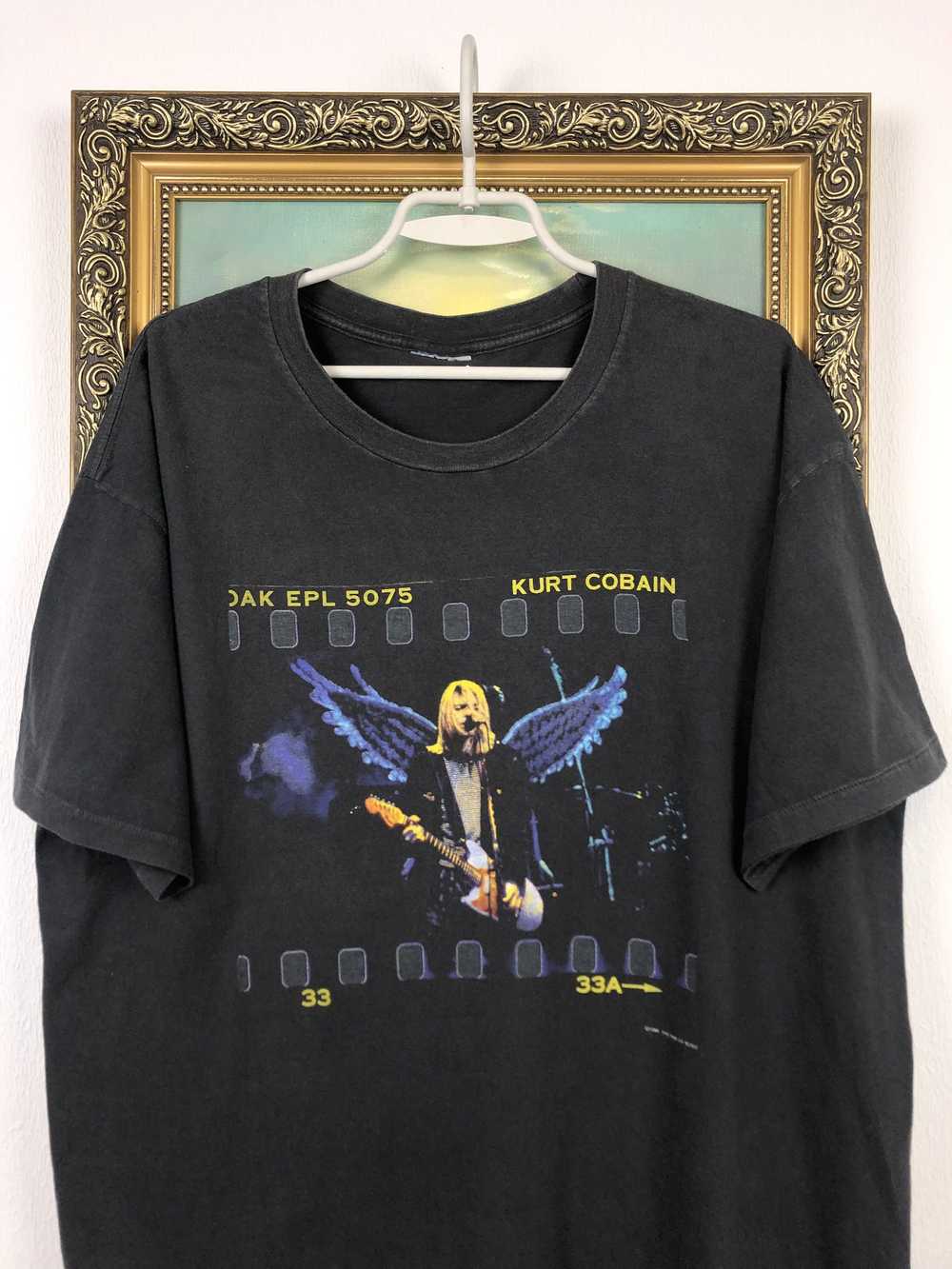 Band Tees × Rare × Vintage Vintage Kurt Cobain 19… - image 2