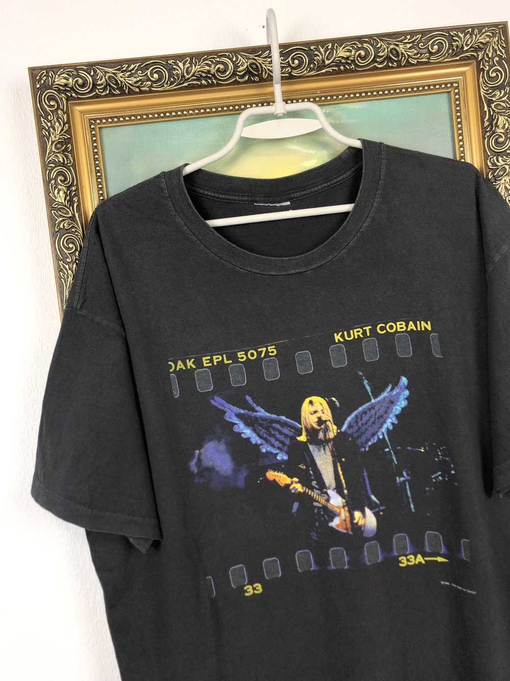 Band Tees × Rare × Vintage Vintage Kurt Cobain 19… - image 3