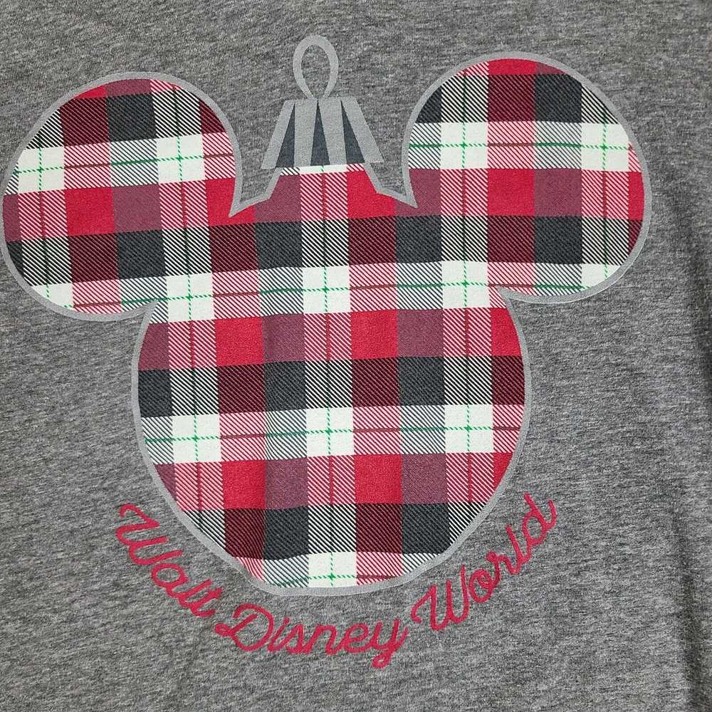 Disney Disney Parks Grey Plaid Mickey Ornament Lo… - image 5