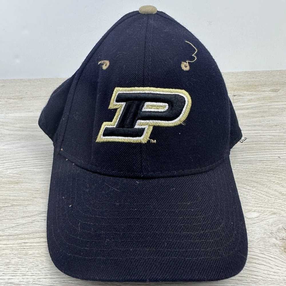 Zephyr Purdue Boilermakers Hat 6 3/4 Black Hat NC… - image 1