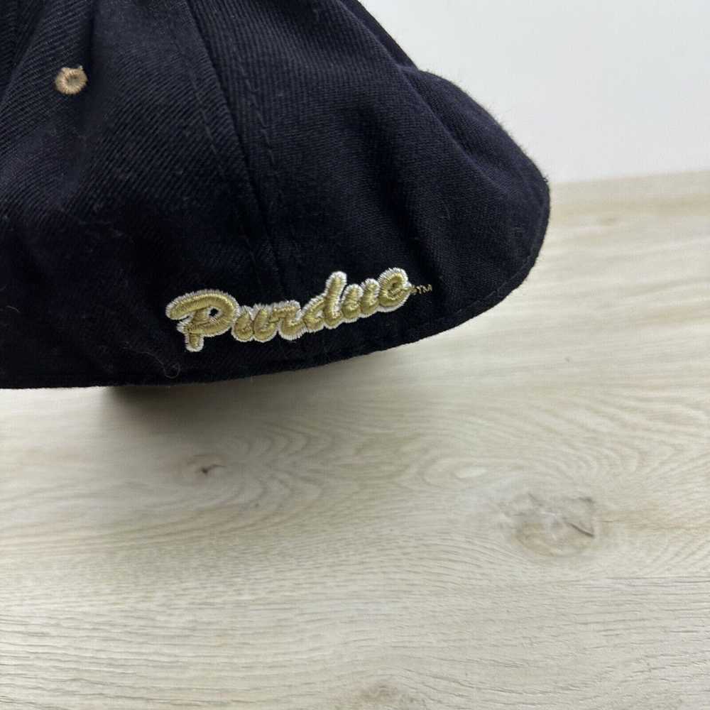 Zephyr Purdue Boilermakers Hat 6 3/4 Black Hat NC… - image 5