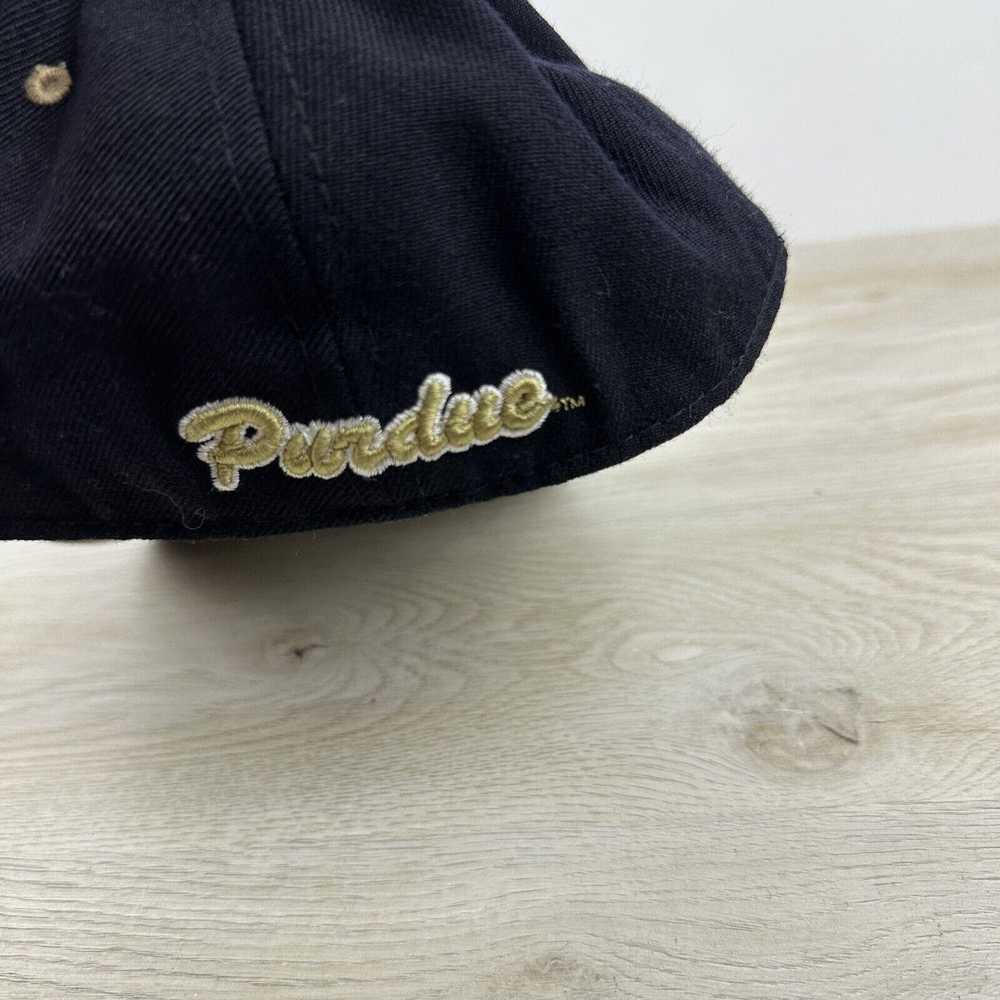 Zephyr Purdue Boilermakers Hat 6 3/4 Black Hat NC… - image 6