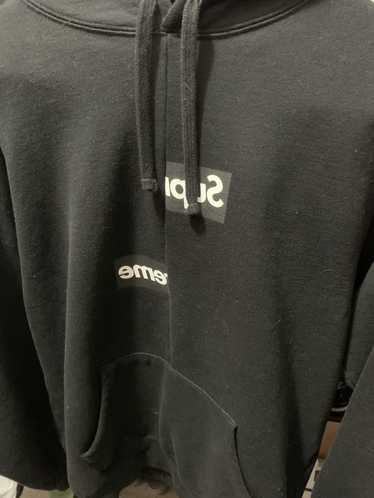 Supreme logo split hoodie - Gem Supreme logo split hoodie - Gem
