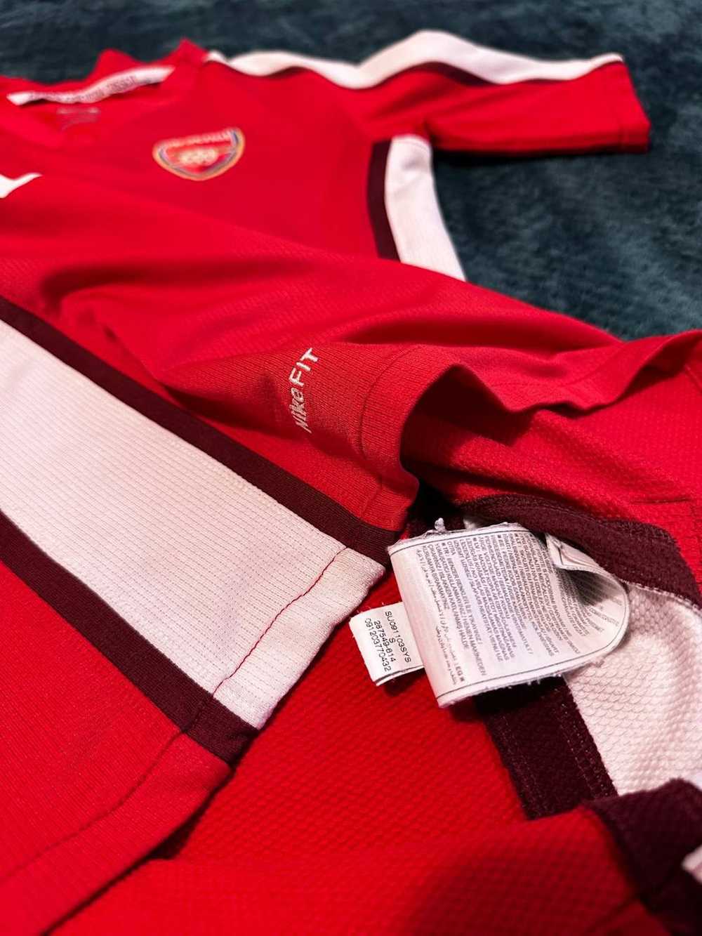 Nike × Soccer Jersey × Vintage Nike FC Arsenal Vi… - image 4